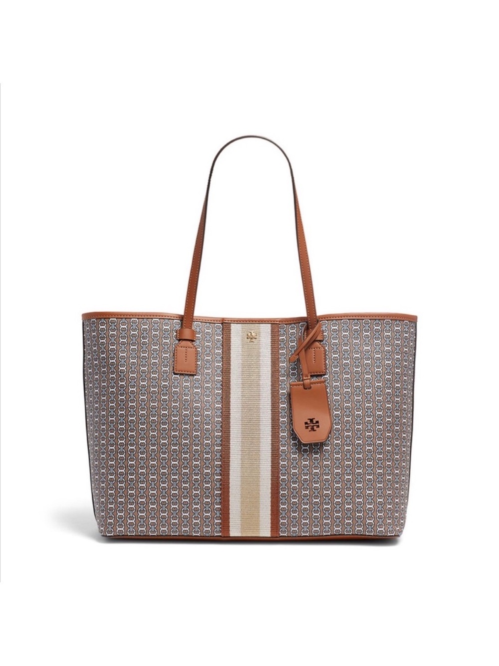 Tory Burch Gemini Link Canvas Tote